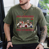 "No Cheeses For Us Meeces" Christmas Shirt - Funny Holiday Carol Inspired Design, Nostalgic Party Tee