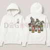 Merry Duck Hoodie – Christmas Waterfowl Graphic Hoodie by Dog Mom Hat