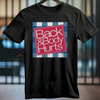 Relaxed Fit Graphic T Shirt For Men – Casual Short Sleeve Tee With Funny 'Back And Body Hurts' Print, Spring Summer T-Shirt For Men And Women by Dog Mom Hat