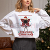 Stranger Christmas Sweatshirt by Dog Mom Hat