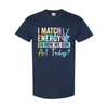 "I Match Energy—What's the Vibe Today?" T-Shirt by Dog Mom Hat