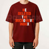 He Deleted The Microwave Inbox T Shirt – Funny Absurdist Internet Meme Tee, Weirdcore Shitpost Tech Humor Unisex Classic Cotton Shirt
