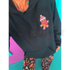 Kawaii Gingerbread Embroidered Christmas Hoodie by Dog Mom Hat