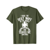 "I Have the Best Wife" Humor T-Shirt – Funny Husband Gift, Summer Casual Tee by Dog Mom Hat