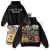 Retro Treaty Oak Revival Western Hoodie by Dog Mom Hat