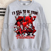 "Galentine's Gang" Movie Night Sweatshirt by Dog Mom Hat