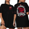 Vintage Metal Rock Since 1905 T-Shirt – Funny 2 Side Print Retro Graphic Tee by Dog Mom Hat