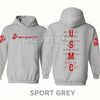 USMC Marines Tactical Hoodie – Classic Semper Fi Pullover, Veteran & Active Duty Marine Corps Gear, Unisex