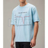 2001 Crash Graph Funny T-Shirt – Dot Com Bubble Finance Meme Tee, Humorous Stock Market Sarcastic Unisex Graphic Shirt