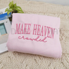 "Make Heaven Crowded" Embroidered Sweatshirt by Dog Mom Hat