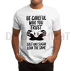 "Be Careful Who You Trust" Graphic T-Shirt by Dog Mom Hat