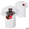 VP Racing Fuels V8 Engine Graphic Tee - Tropical Car Lover's T-Shirt by Dog Mom Hat