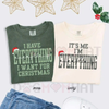 "I Have Everything I Need" Comfort Colors® Christmas Tee by Dog Mom Hat