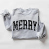 Merry Sweatshirt – Simple Holiday Crewneck Sweater