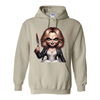Spooky Mama Horror Characters Hoodie by Dog Mom Hat