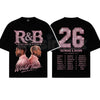 Raymond And Brown World Tour 2026 Premium Cotton T-Shirt – Vintage Concert Style Graphic Tee, Aesthetic Unisex Music Tour Merch Apparel