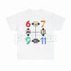 67911 Unisex Heavy Cotton T-Shirt – Premium 100% Cotton Structured Graphic Tee, Soft Lived-In Heavyweight Industrial Top, Minimalist Essential Daily Silhouette Shirt, Made in USA