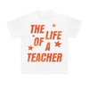 The Life of a Teacher Shirt - "See You Next Era" Retro Teacher Gift Tee by Dog Mom Hat