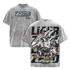 Liger Zero Zoids New Century Zero T-Shirt – Oversized Washed Vintage Anime Tee by Dog Mom Hat
