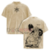 Akaza vs Koyuki Demon Slayer T-Shirt – Washed Anime Tee by Dog Mom Hat