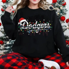 LA Dodgers Baseball Champions Christmas Sweatshirt by Dog Mom Hat