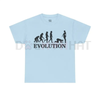 Evolution Simp Shirt – Funny Graphic Tee, Unisex Cotton Tee by Dog Mom Hat