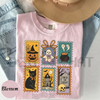 Halloween Cute Ghost Pumpkin Cat Shirt – Retro Ghost Tee, Spooky Cute Fall Outfit, Vintage Halloween Cat Shirt by Dog Mom Hat