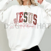 Christian Jesus Sweatshirt – Christmas Bible Verse Trendy Faith Apparel Gift by Dog Mom Hat