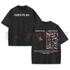 God's Plan Unisex Washed T-Shirt by Dog Mom Hat