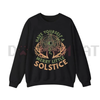 Rustic Yule Winter Solstice Sweatshirt by Dog Mom Hat