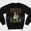 "Gallo Fino" Sweatshirt | Classy Fine Rooster Spanish Idiom Crewneck | Dapper Latino Statement Apparel
