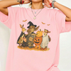 Vintage Halloween Animal Friends T-shirt by Dog Mom Hat