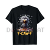Cartoon Humor T-Shirt "F Caw F" – Funny Bird Meme Tee, Hilarious Animal Graphic Shirt, Unisex Casual Top by Dog Mom Hat