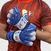 ONEKEEPER Fusion Aqua - Pro-Level Hybrid Cut Soccer Goalkeeper Gloves for Wet Weather Conditions