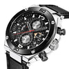 Luxury Sport Mens Watches Quartz Stylish Wrist Watch For Men Chronograph Waterproof and Scratch Resistant by Stevvex