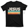 Vintage "Jesus King" T-Shirt – Classic Christian Cotton Menswear Tee, Retro Religious Graphic Shirt by Dog Mom Hat