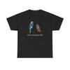 Blue Jay and Raccoon "Just a Regular Life" T-Shirt by Dog Mom Hat
