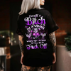 "I'm A Woman Who's Not Afraid To Tell You To F Off Shirt" by Dog Mom Hat