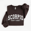Vintage Zodiac Constellation Sweatshirt – Personalized Astrology Est. [Year] Apparel