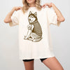 Siberian Husky "I Love Mom" Tattoo Shirt by EnjoyMyDesign LLC