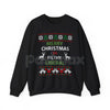 "Merry Christmas Lib" Funny Political Christmas Sweatshirt | Ironic Gag Gift Holiday Jumper | Conservative Humor Xmas Crewneck