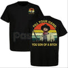 John Wayne "The Duke" True Grit T-Shirt - Vintage Western Film Poster Tee, Fill Your Hand Action Graphic Shirt, Classic Hollywood Legend Merch