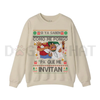 "Si Ya Saben Cómo Me Pongo, Pa’ Qué Me Invitan" Ugly Christmas Sweater by Dog Mom Hat