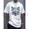 Dallas 1950s Football Graphic Men's T-Shirt by Dog Mom Hat