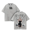 Aira Seikoo Dandadan T-Shirt – Washed Retro Manga Graphic Tee, Dark Gothic Japanese Streetwear by Dog Mom Hat