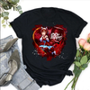 Uma Musume "Dr. Pepper Cherry" T-Shirt – Cute Anime Maid & Soda-Inspired Tee by Dog Mom Hat