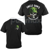 "Uncle Sam's Misguided Children" T-Shirt - Military Cynical Humor Tee, USMC Inspired Slogan Shirt, Veteran Anti-Establishment Apparel