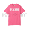 Beer Lover Tee – "Give Me A Beer" Minimalist Shirt by Dog Mom Hat