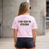 Put Sexy in Dyslexia T-Shirt – Funny Sarcastic Anagram Quote Graphic Tee