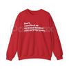 Protect My Peace Sweatshirt | Set Boundaries Mental Health Crewneck | Assertive Self-Care Jumper | Tranquility Statement Top